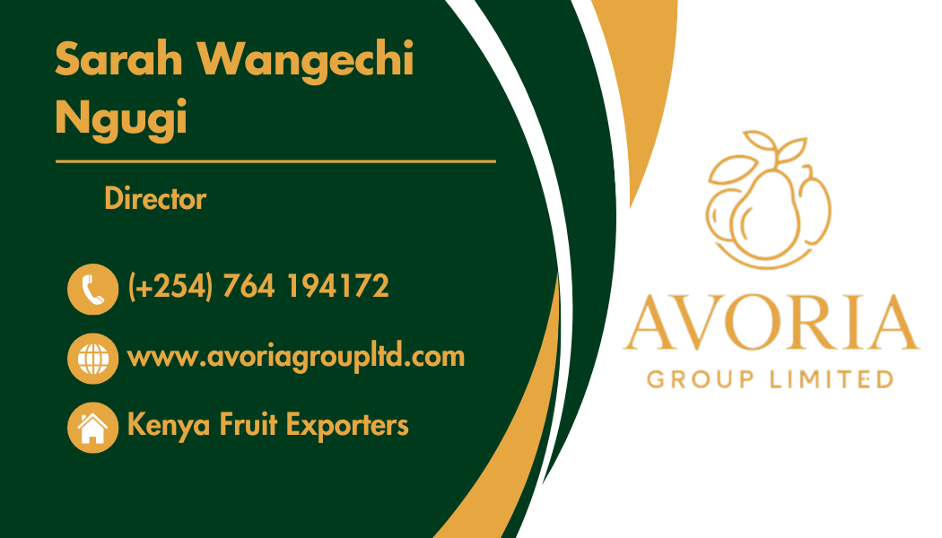 Sarah Wangechi Ngugi business card